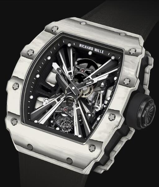 Replica Richard Mille RM 12-01 Carbon white Quartz TPT Watch